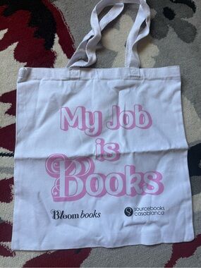 My job is books tote